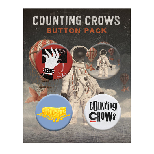 Counting Crows 4 Button Set